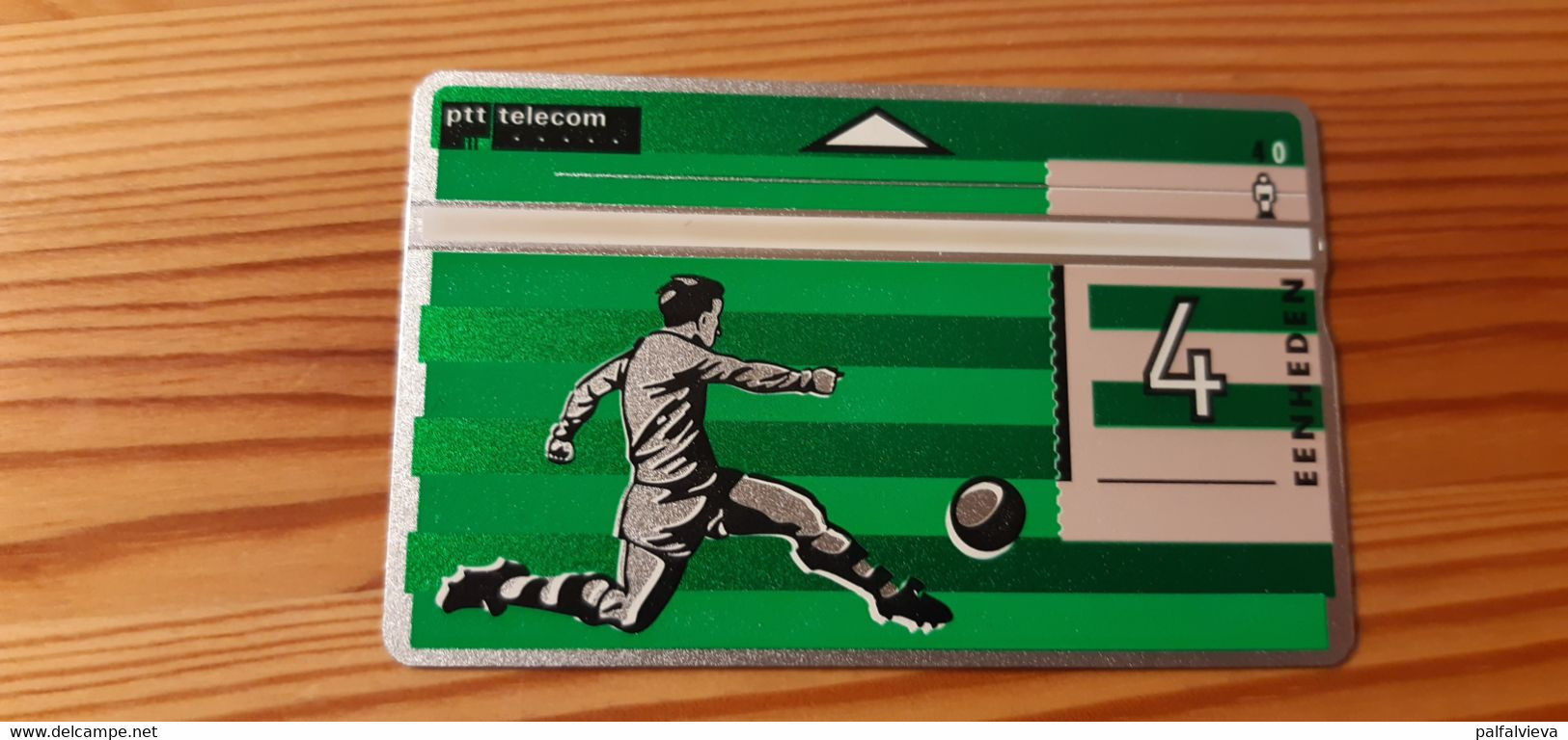 Phonecard Netherlands, 4 Units, 363A - Football - Public