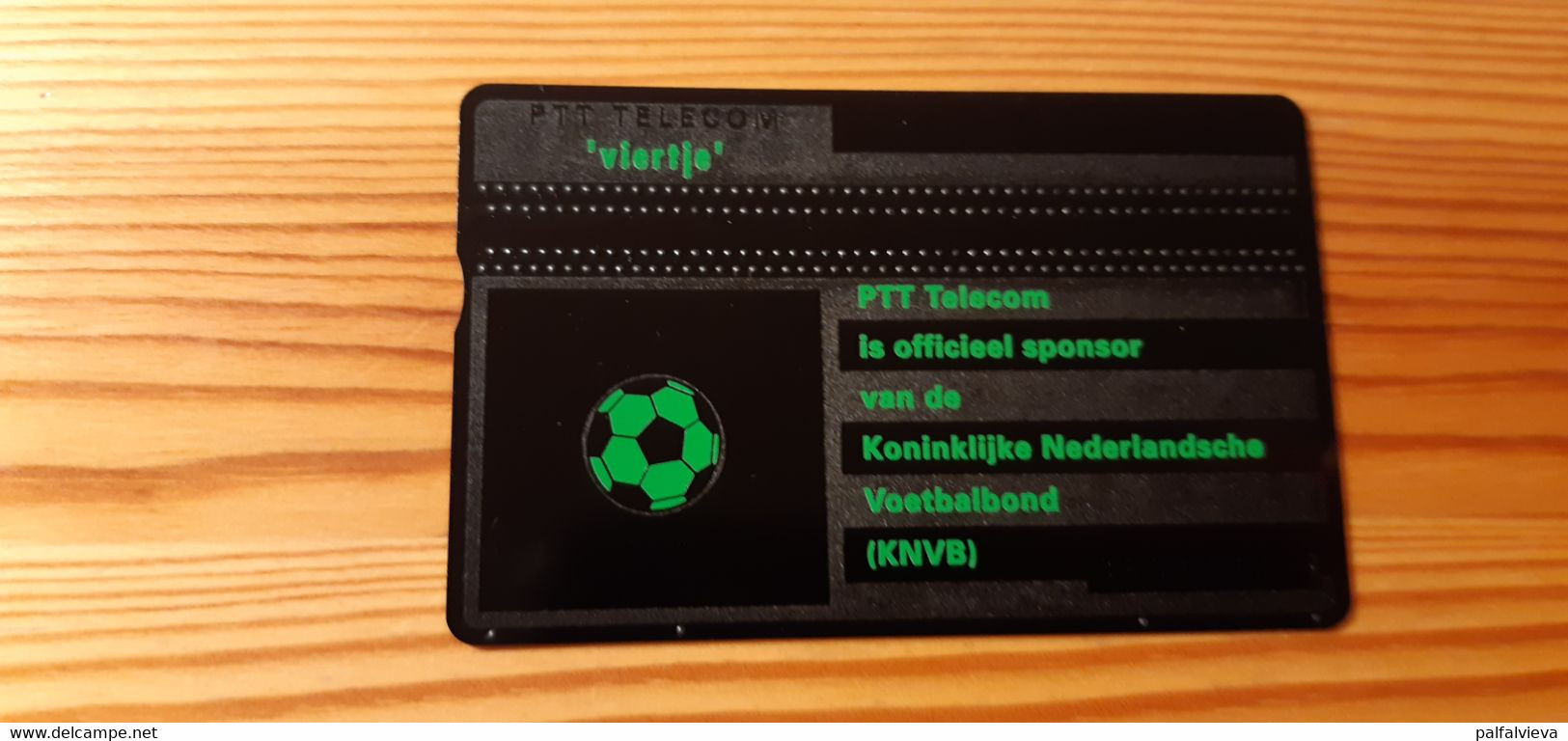 Phonecard Netherlands, 4 Units, 363A - Football - öffentlich