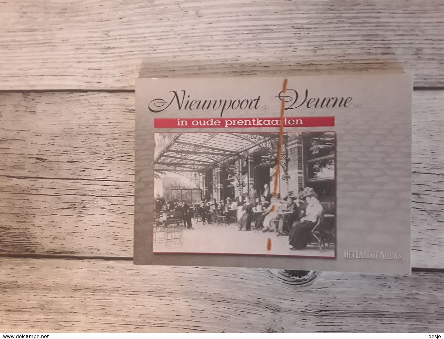 Nieuwpoort Veurne In Oude Prentkaarten Door Marcel Messiaen, 1972, Brussel, 100 Pp. - Other & Unclassified