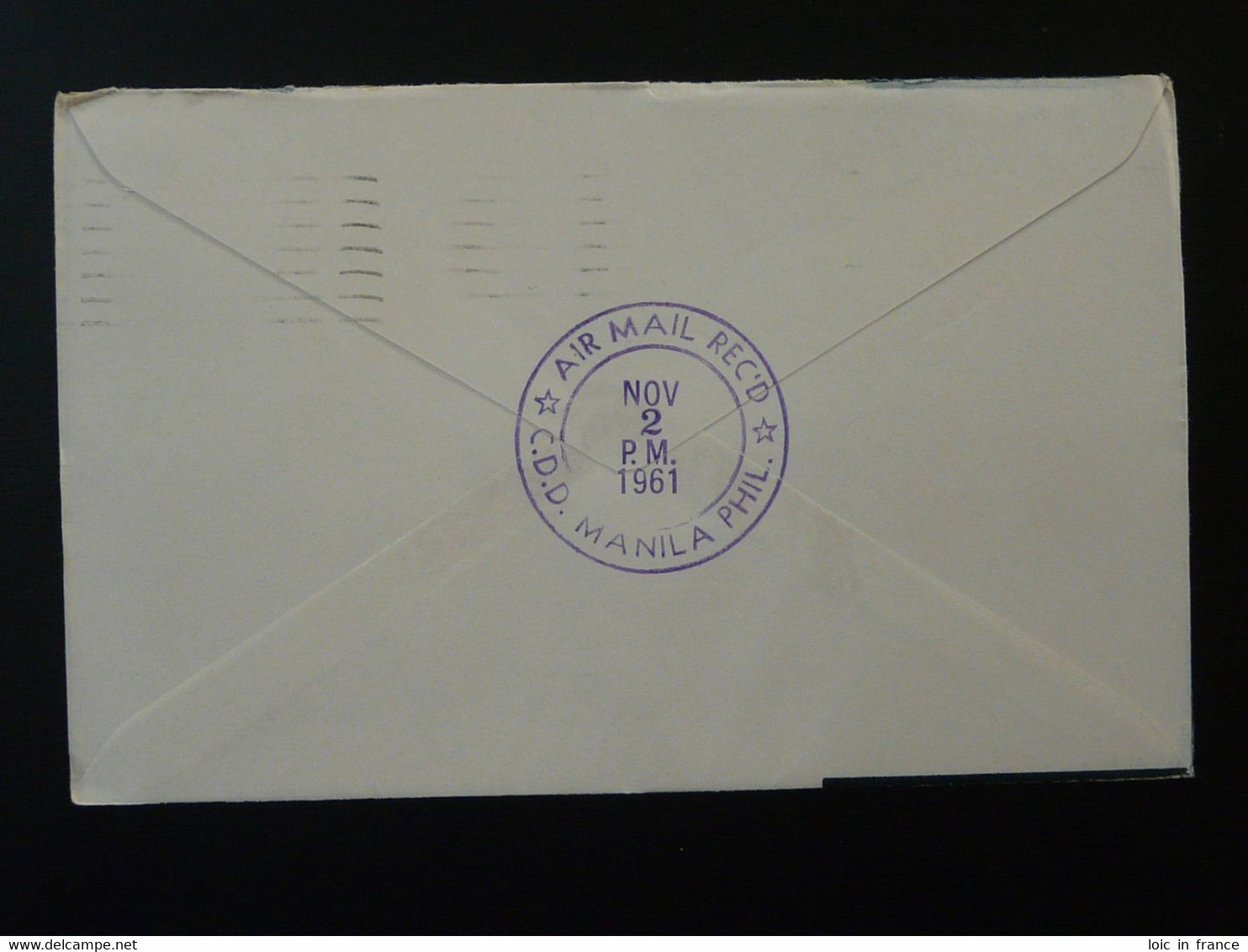 Lettre Premier Vol First Flight Cover London To Manila Philippines Comet Jetliner BOAC 1961 Ref 98418 - Briefe U. Dokumente