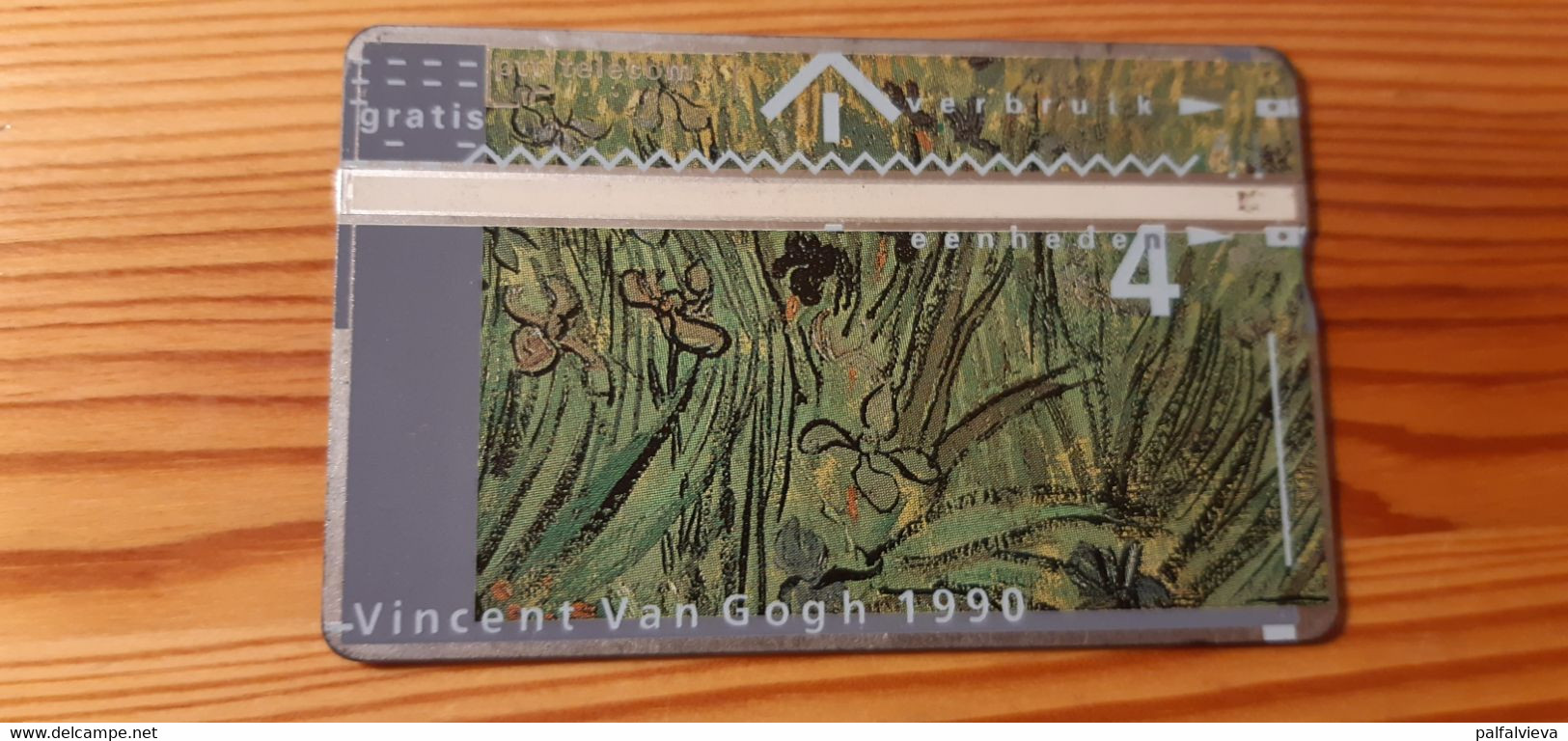 Phonecard Netherlands, 4 Units, 003A - Van Gogh - öffentlich