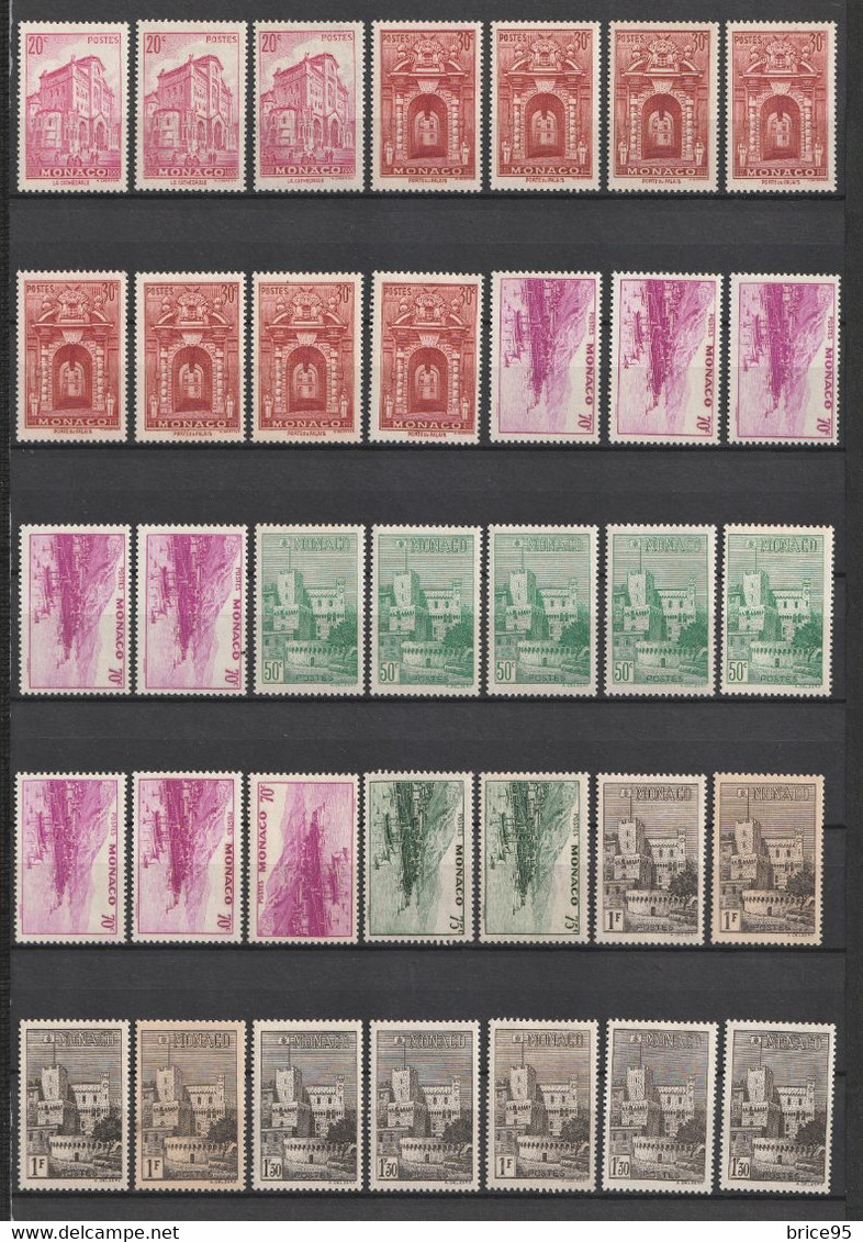 ⭐ Monaco - Lot De Timbres ⭐ - Collezioni & Lotti