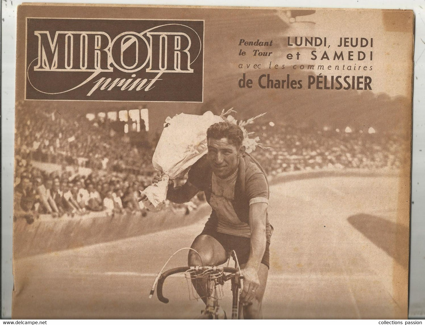 Hebdomadaire Sportif , MIROIR SPRINT , N° 111 , 5 Juillet 1948 , Frais Fr 3.15 E - 1900 - 1949