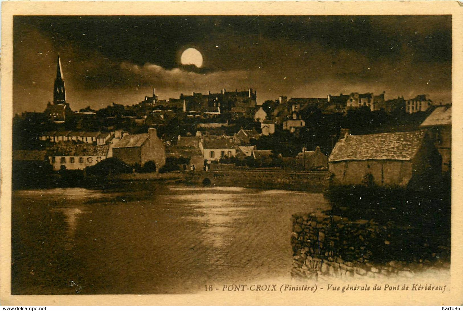 Pont Croix * Vue Générale Du Pont De Kéridreuf * Panorama - Pont-Croix