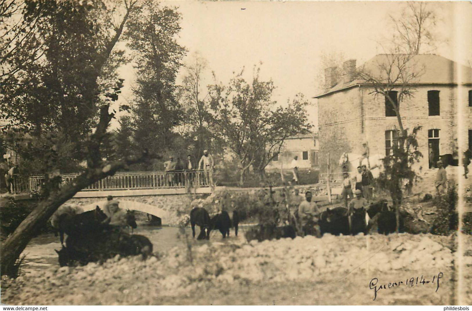 MORBIHAN GUER (carte Photo) - Guer Coetquidan