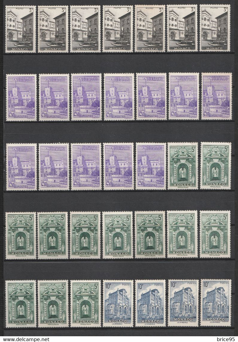 ⭐ Monaco - Lot De Timbres ⭐ - Collections, Lots & Series