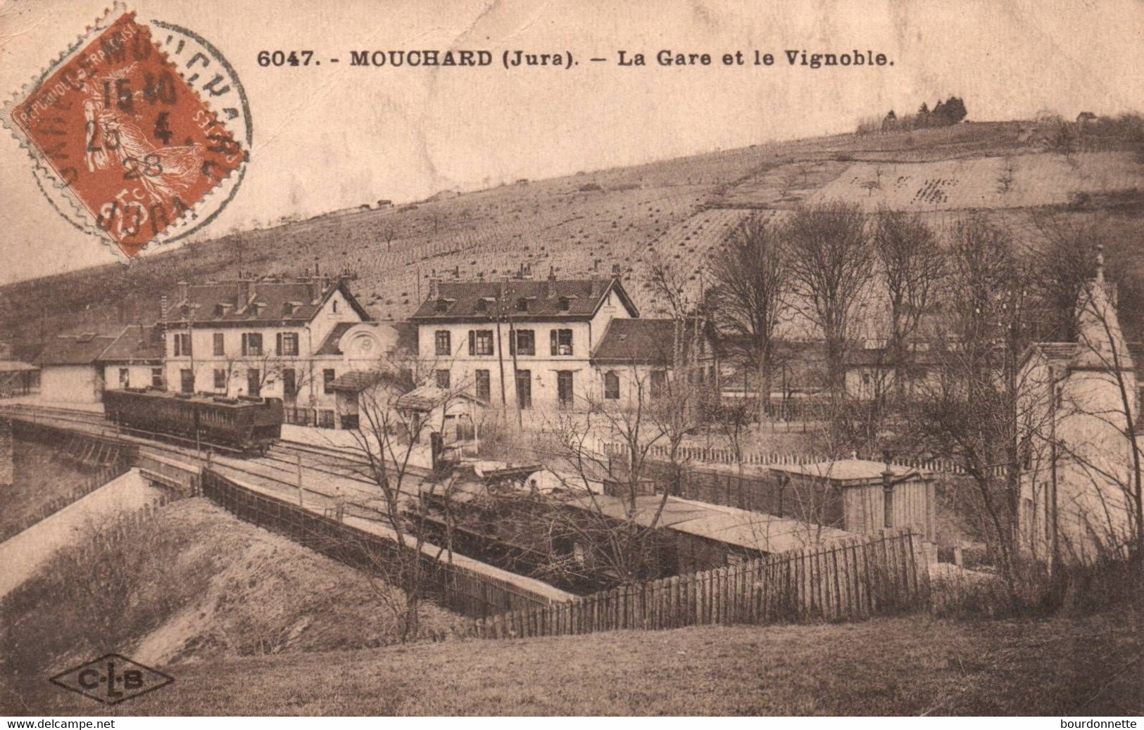 Jura - MOUCHARD : LA GARE ET LE VIGNOBLE - Sonstige & Ohne Zuordnung