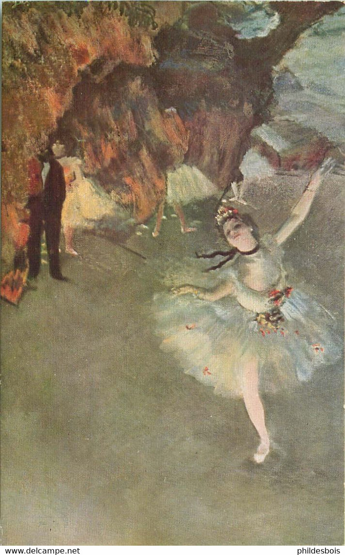 E.DEGAS   Au Crepuscule Danseuse Sur La Scene Edition LAPINA - Musées