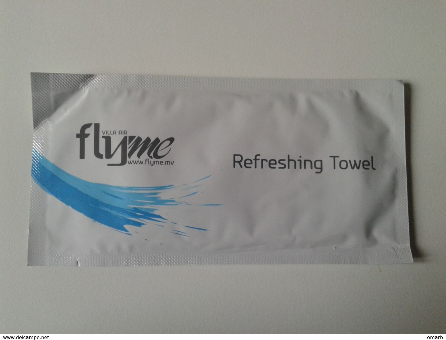 Alt1196 Refreshing Towel Villa Airlines Salviette Compagnia Aerea Aerienne Airways Flyme Maldives - Regalos