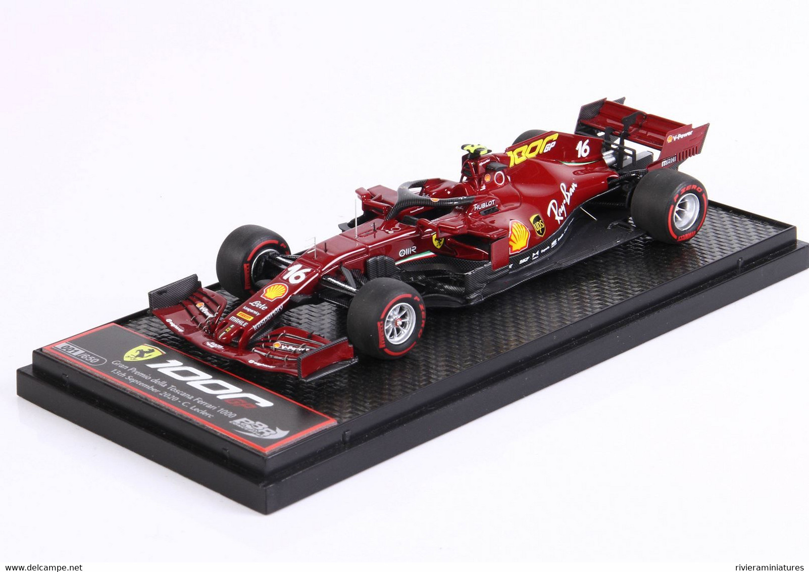 BBR - FERRARI SF 1000 F1 - GP Toscane 2020 - #16 Leclerc - BBRC245A - 1/43 - BBR