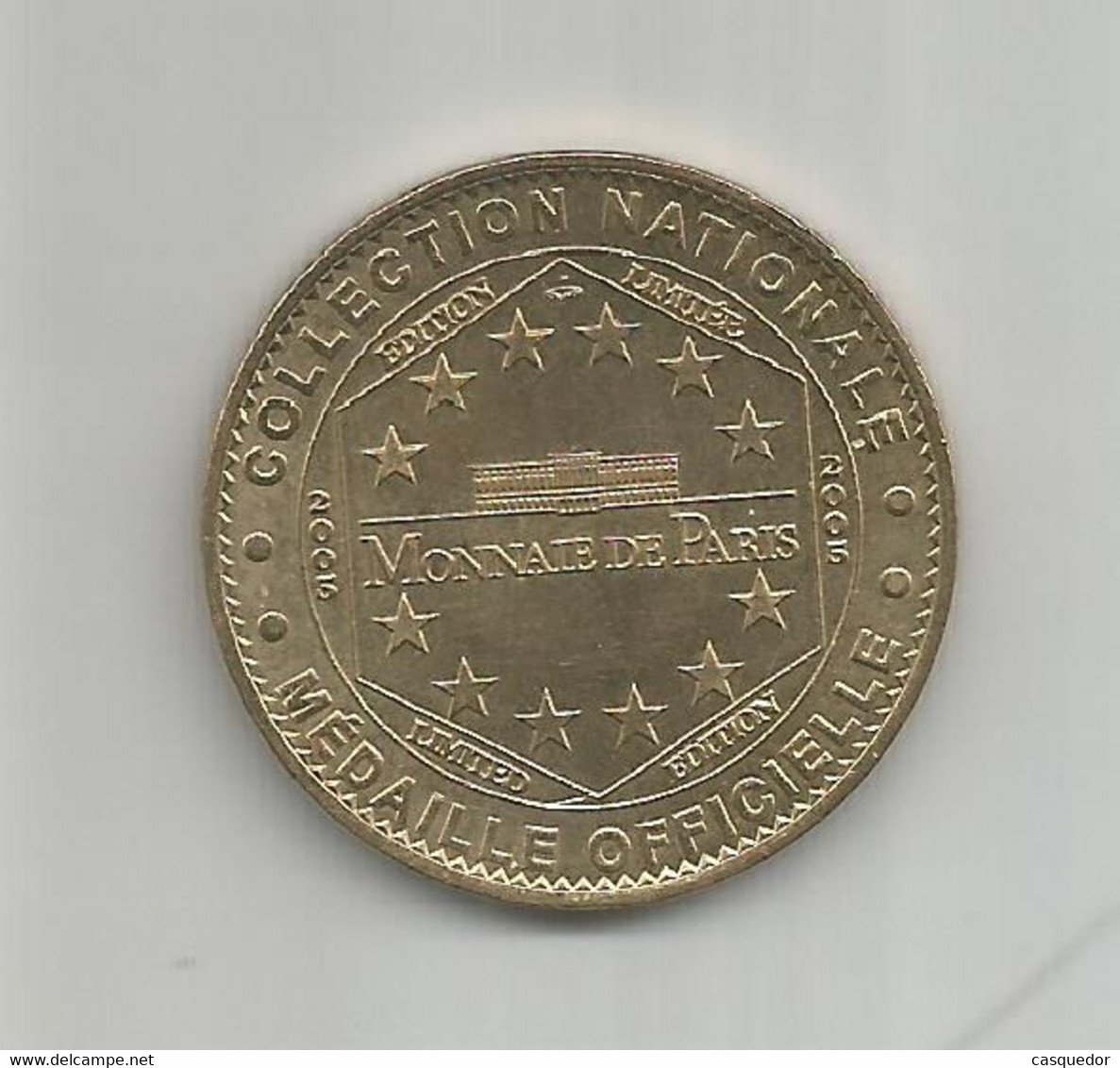 Médaille Touristique Château De Chenonceau - Edition Limitée 2005 - 2005