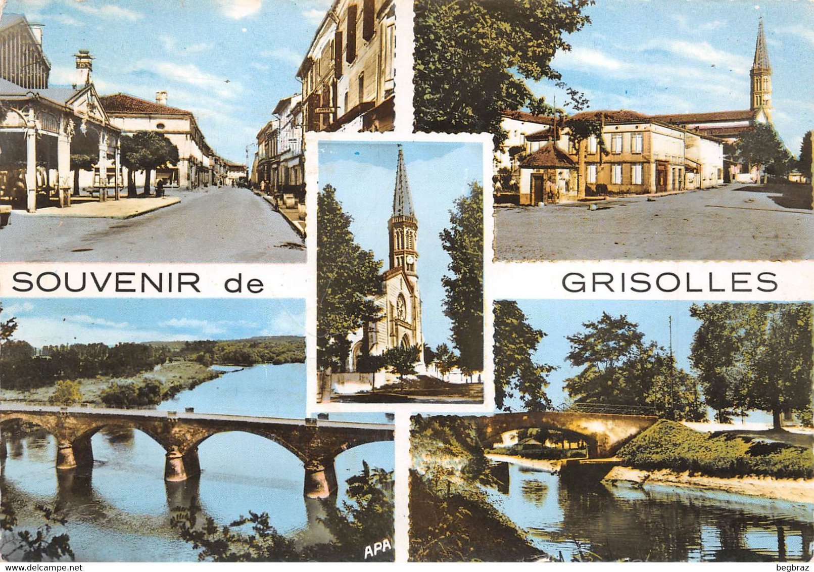 GRISOLLES     SOUVENIR DE - Grisolles