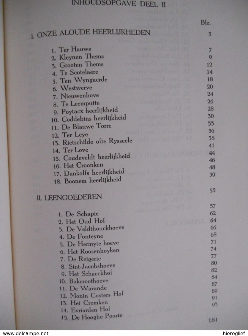 VARSENARE EN ZIJN RIJK VERLEDEN volledige set 4 delen door André Franchoo zedelgem jabbeke brugge houtave heemkunde