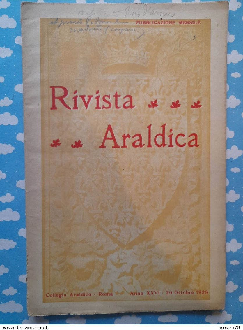 Rivista Araldica Généalogie Héraldique Abbayes Nobles En Franche Comté  Voir Sommaire 1928 - Textos Científicos