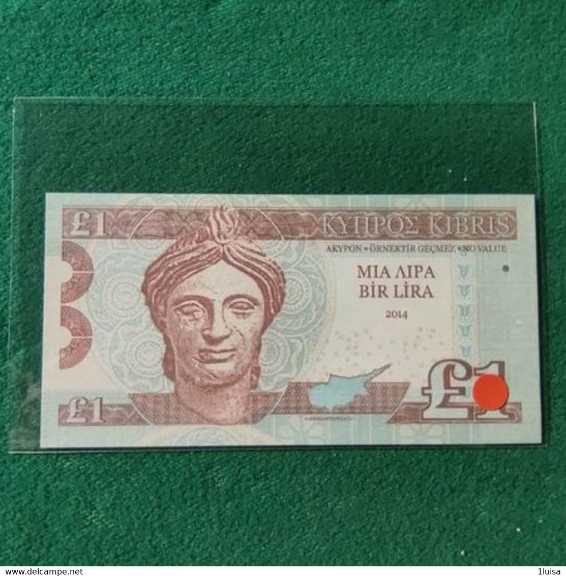 CIPRO 1 LIRA 2014 COPY - Cyprus