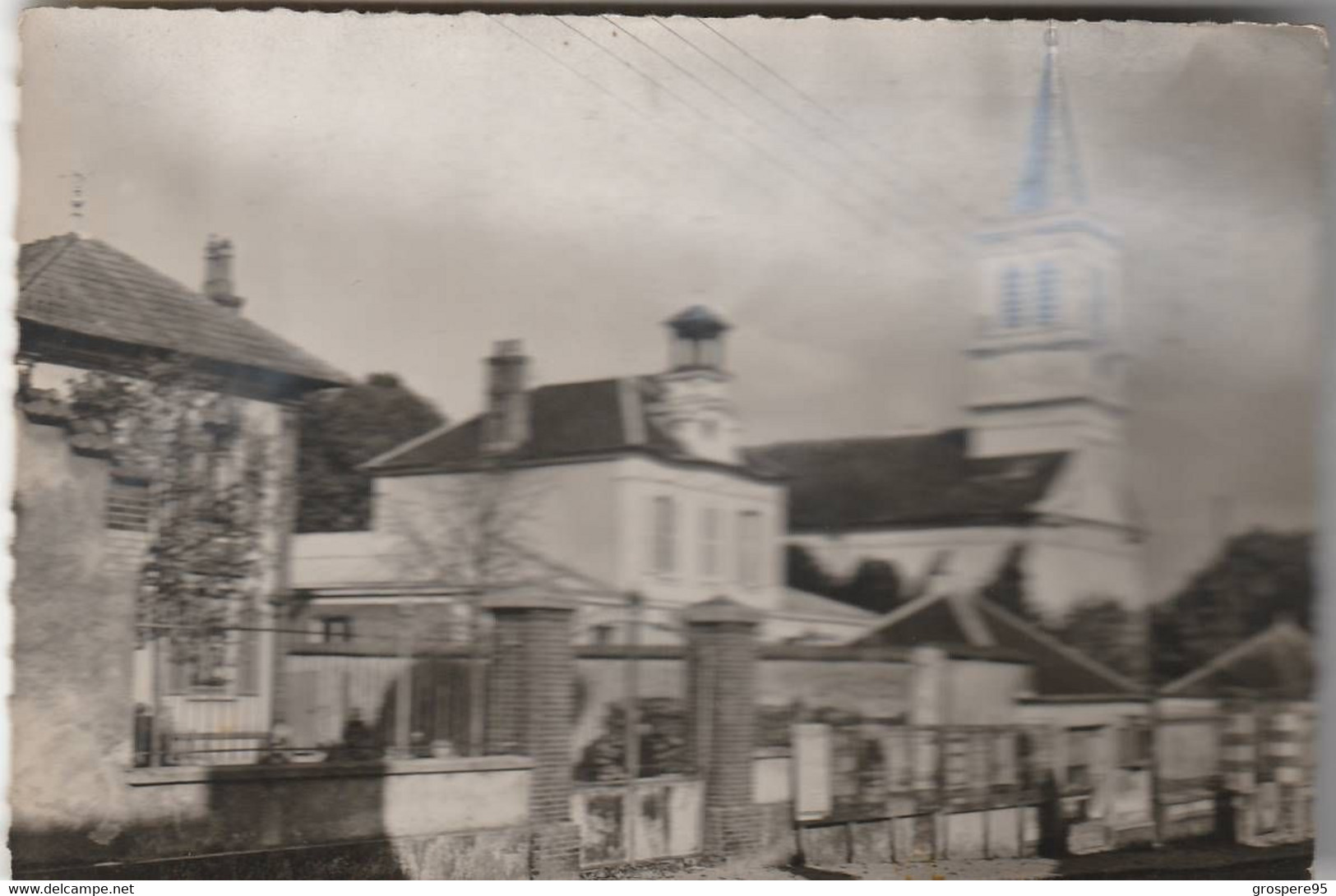 LA QUEUE LES YVELINES LES ECOLES ET EGLISE - Autres & Non Classés