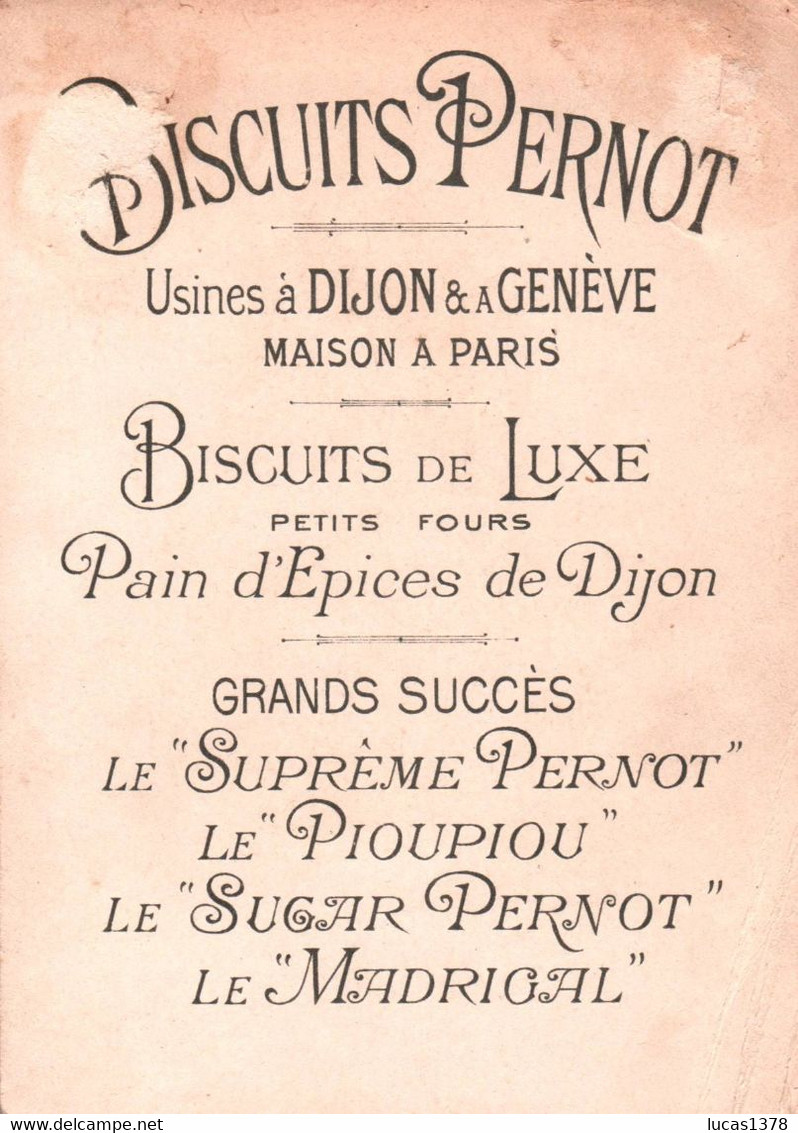 GRANDE CHROMO COURBE ROUZET / DIJON / BISCUITS PERNOT / ITALIENNE - Pernot