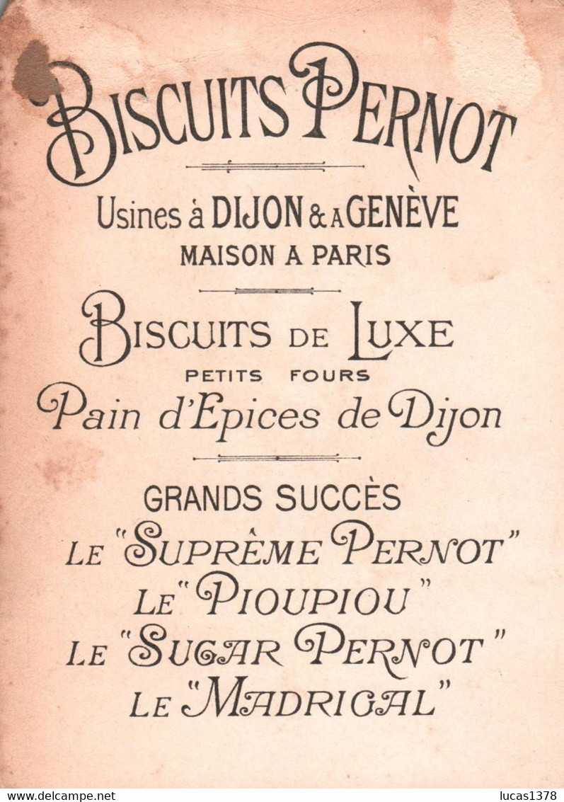 GRANDE CHROMO COURBE ROUZET / DIJON / BISCUITS PERNOT / ESPAGNOLE - Pernot