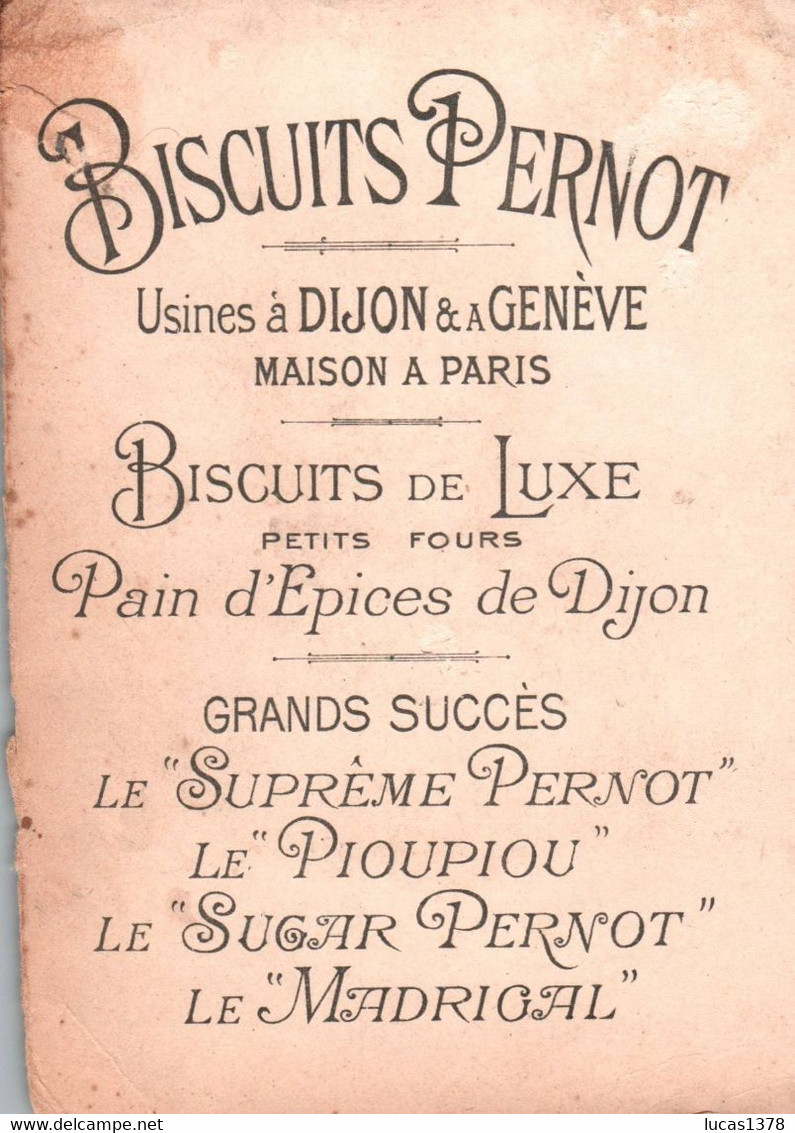 GRANDE CHROMO COURBE ROUZET / DIJON / BISCUITS PERNOT / AMERICAINE - Pernot