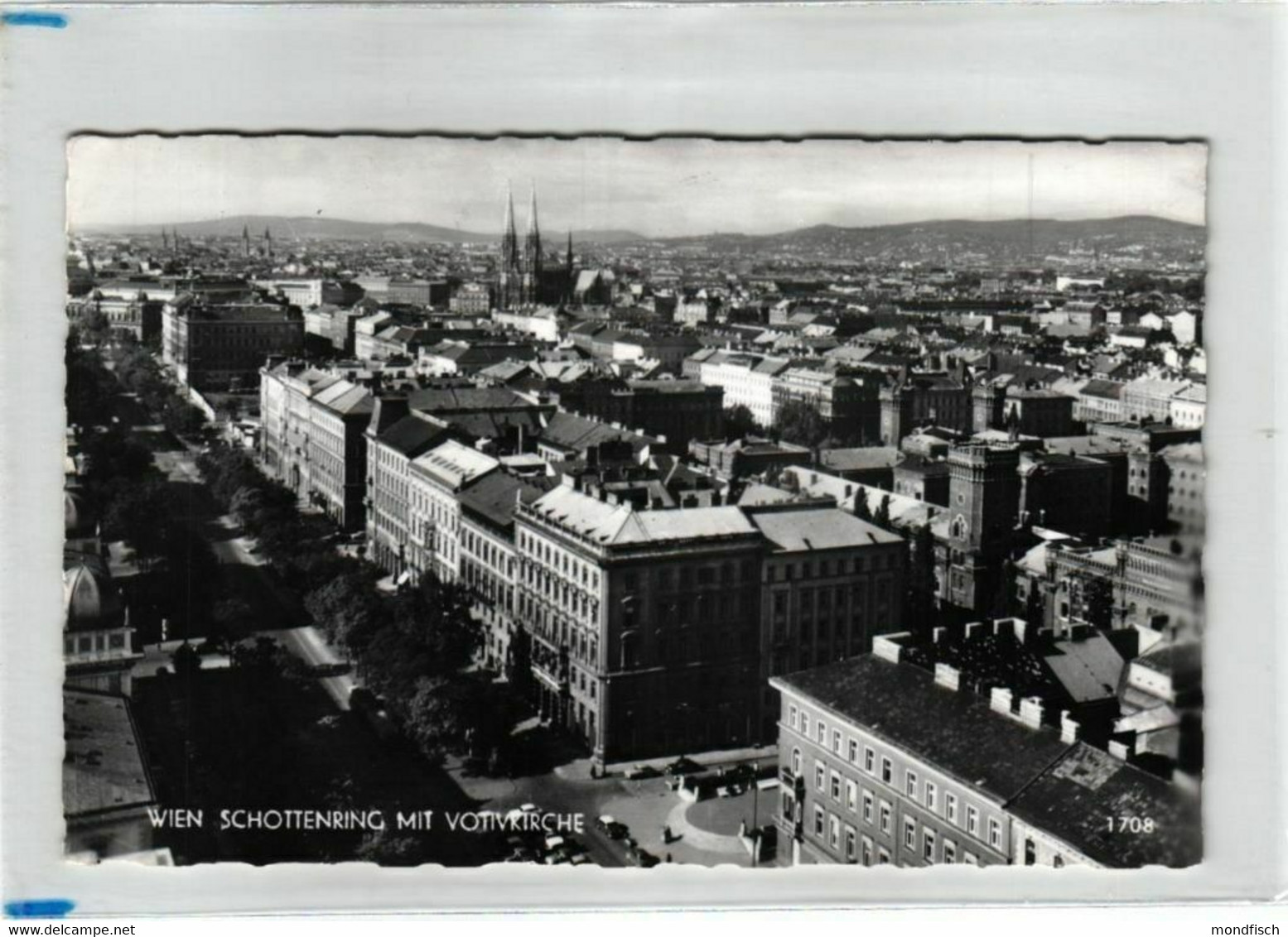 Wien 1964 - Schottenring Mit Votivkirche - Ringstrasse