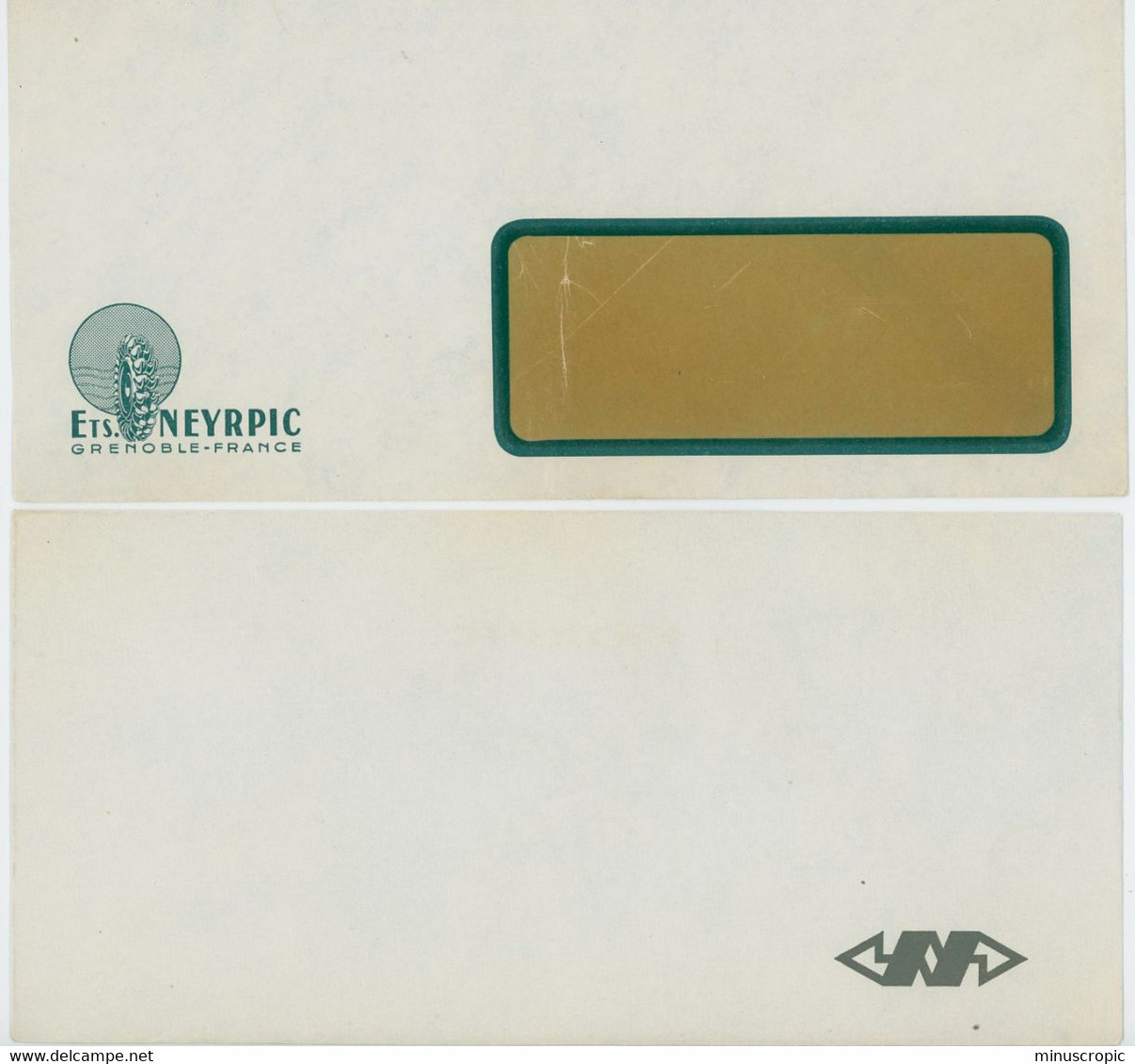 Un Lot De 2 Enveloppes NEYRPIC - Grenoble - 1950 - ...