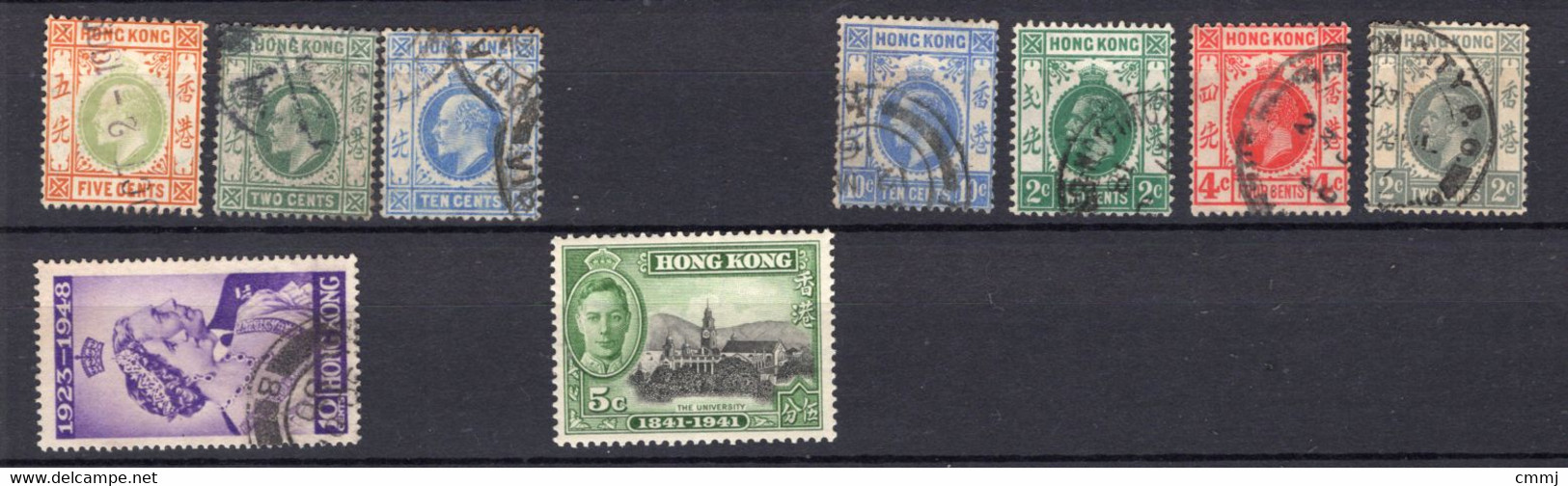 1912 - HONG KONG - Mi. 98-... - USED - (5128-1.26...) - Collections, Lots & Series