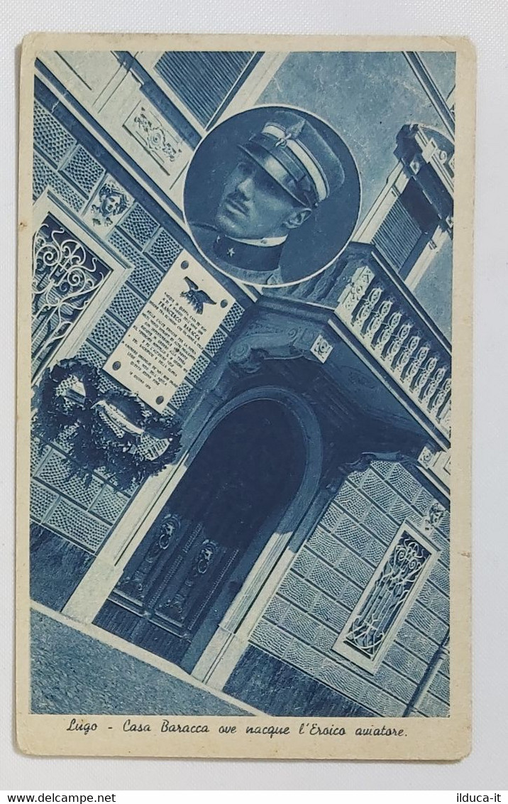 01242 Cartolina - Ravenna - Lugo - Casa Baracca - 1947 - Ravenna