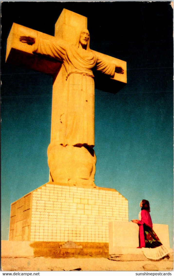 Texas El Paso Cristo Rey The Christ Of The Rockies - El Paso