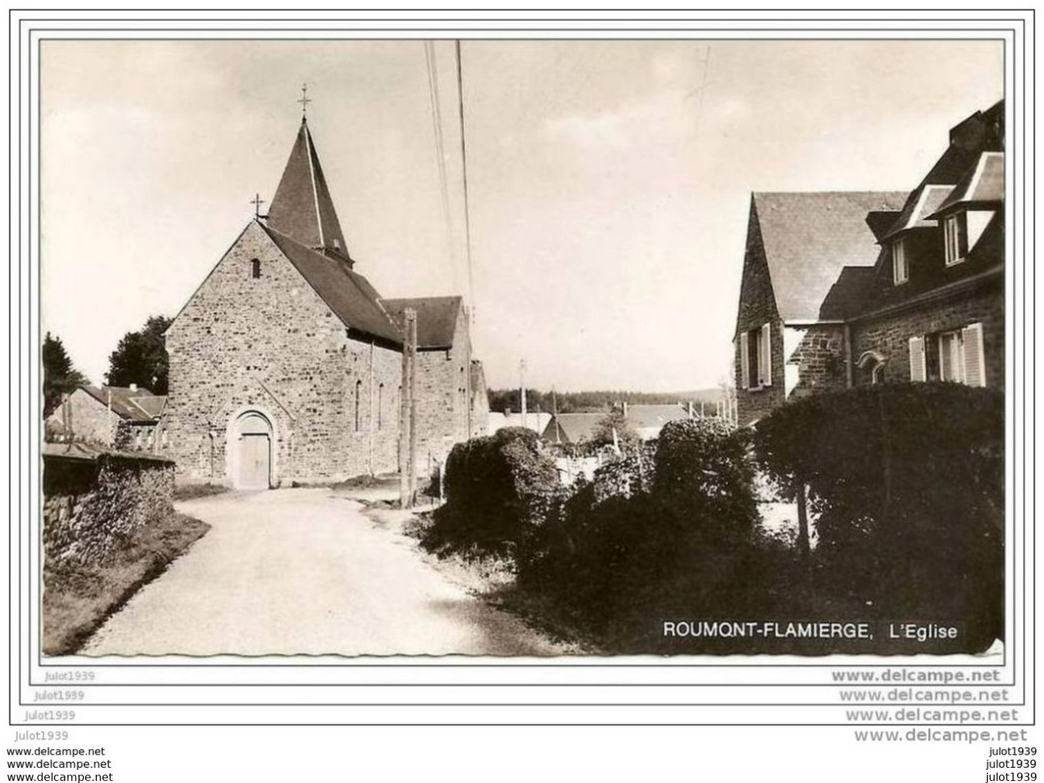 ROUMONT ..-- FLAMIERGE ..-- BERTOGNE ..-- L' Eglise . - Bertogne