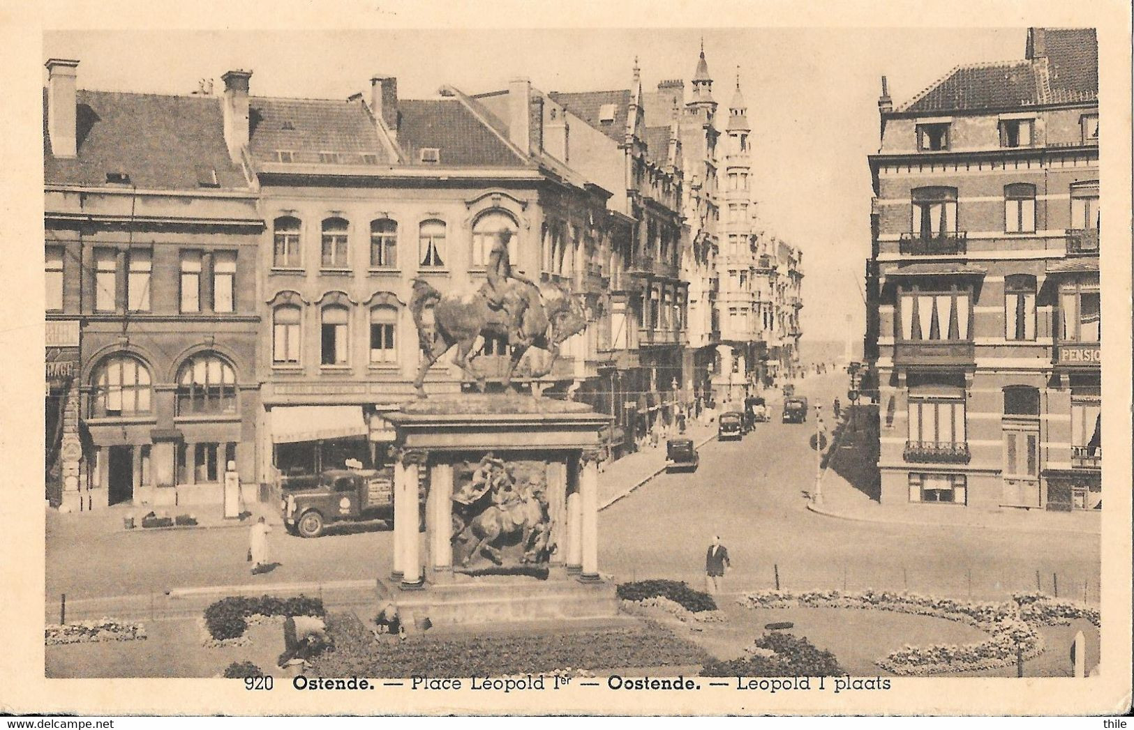 OOSTENDE - Place Leopold I - Leopold I Plaats - Oostende