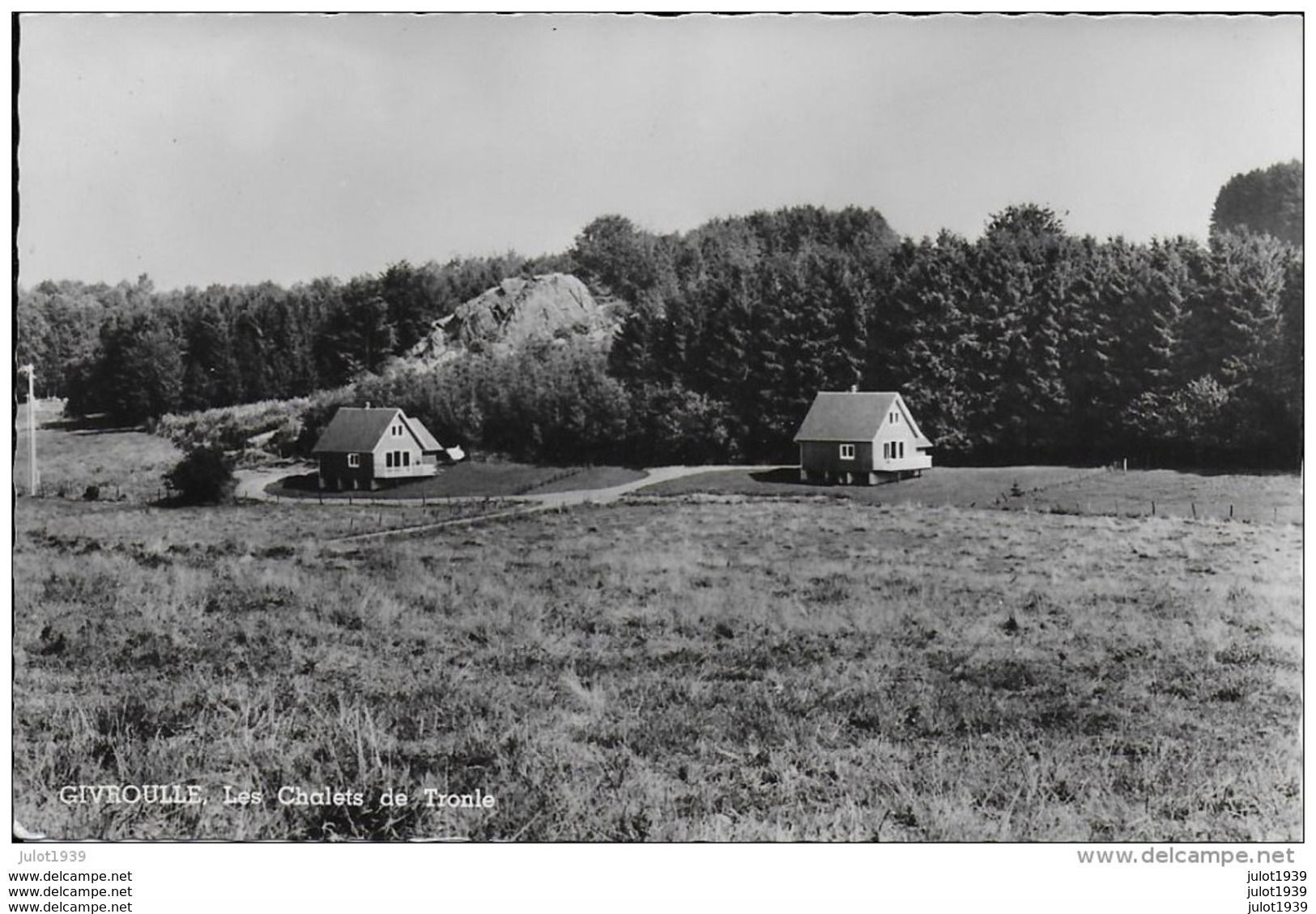 GIVROULLE ..-- Les Chalets De TRONLE . Carte écrite . Voir Verso . - Bertogne