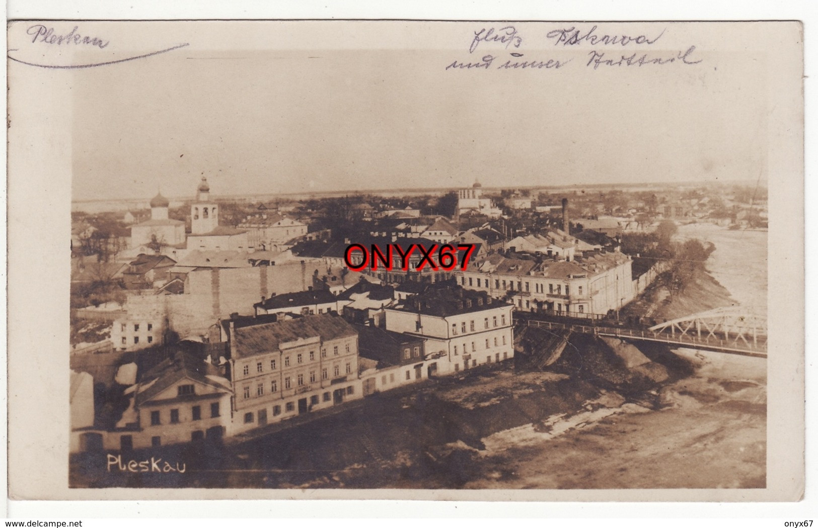 Carte Postale Photo PLESKAU-PSKOW-PSKOV (Russie-Russia-Russian-Russland) - Rusland