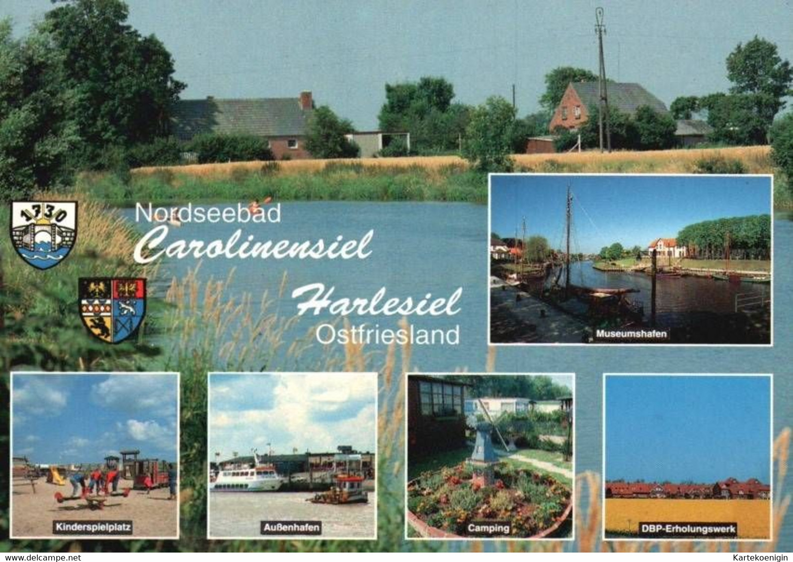 AK - Nordseebad Carolinensiel , Harlesiel , Ostfriesland - Nordfriesland