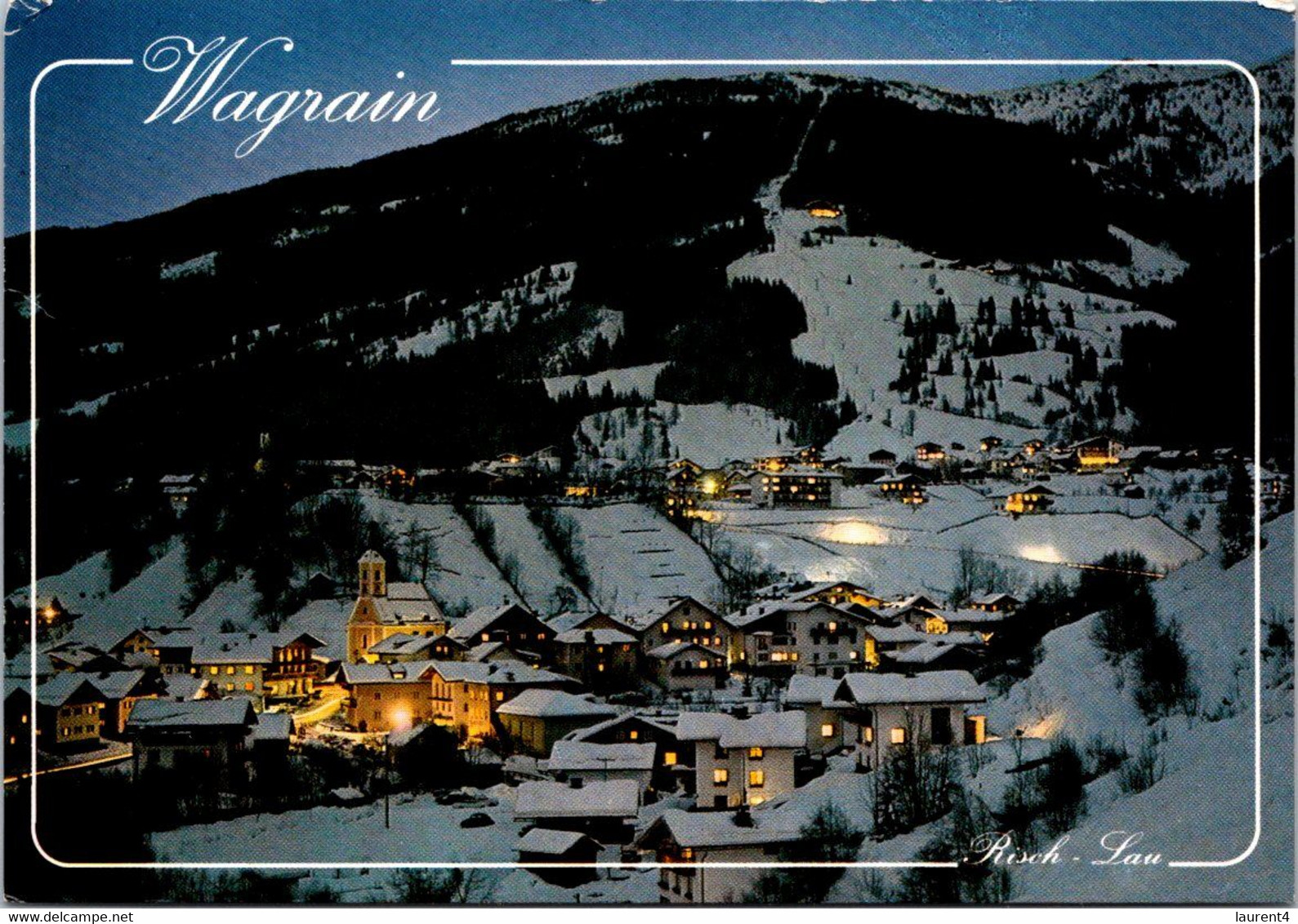 (2 B 1) Austria Posted To Denmark 1997 - Wagrain - Wagrain
