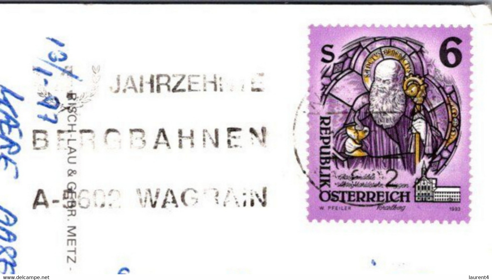 (2 B 1) Austria Posted To Denmark 1997 - Wagrain - Wagrain