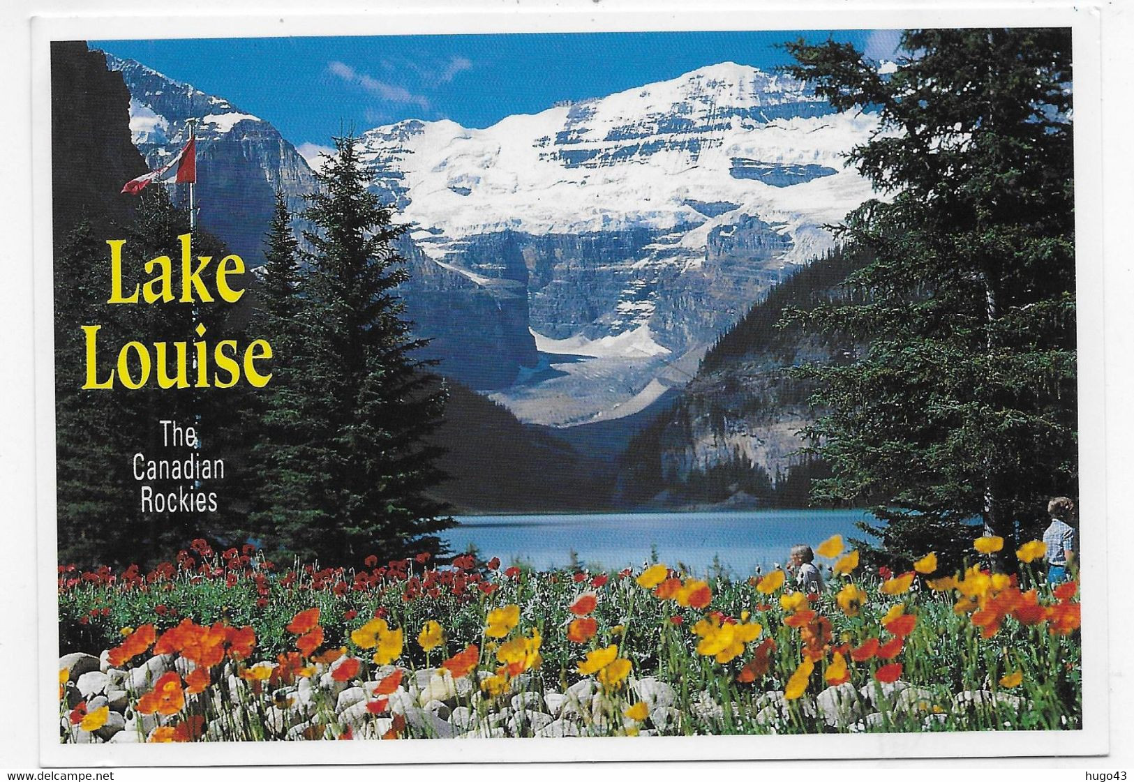 (RECTO / VERSO) LAKE LOUISE - LAC LOUISE - YEN - THE GARDENER AND PASTRY CHEF - BEAU TIMBRE - CPSM GF - Lake Louise