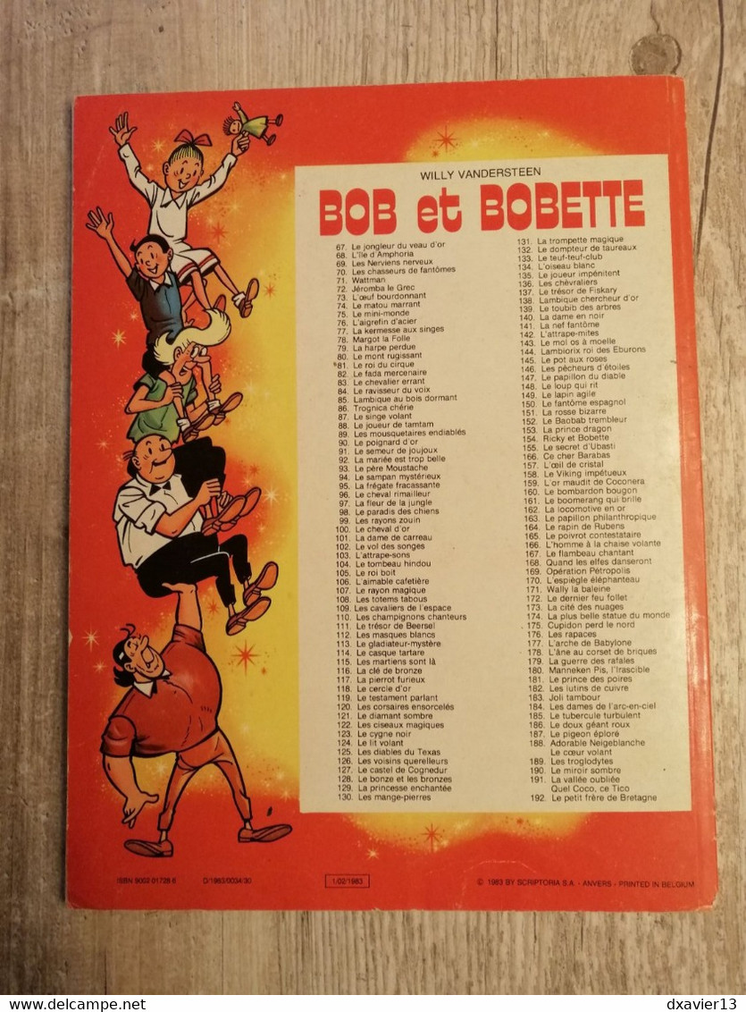 Bande Dessinée - Bob Et Bobette 192 - Le Petit Frère De Bretagne (1983) - Bob Et Bobette