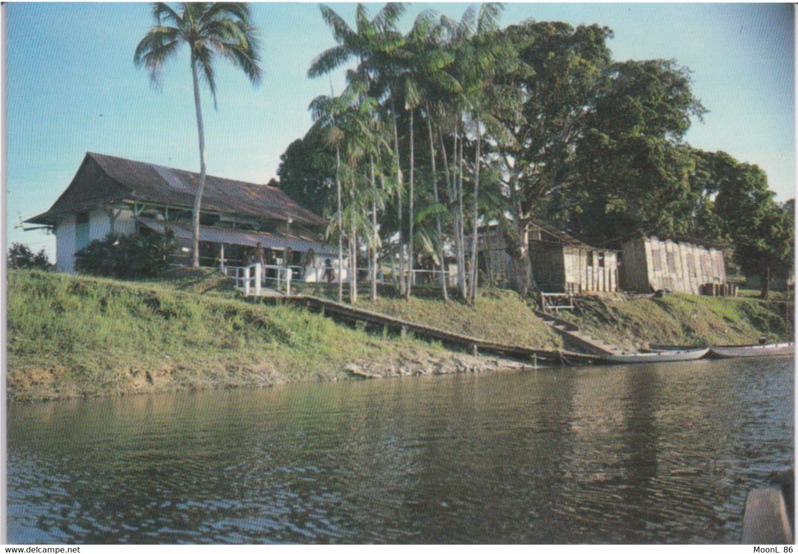 GUYANE FRANÇAISE - OYAPOCK - LE DEBARCADERE DE CAMOPI - Autres & Non Classés