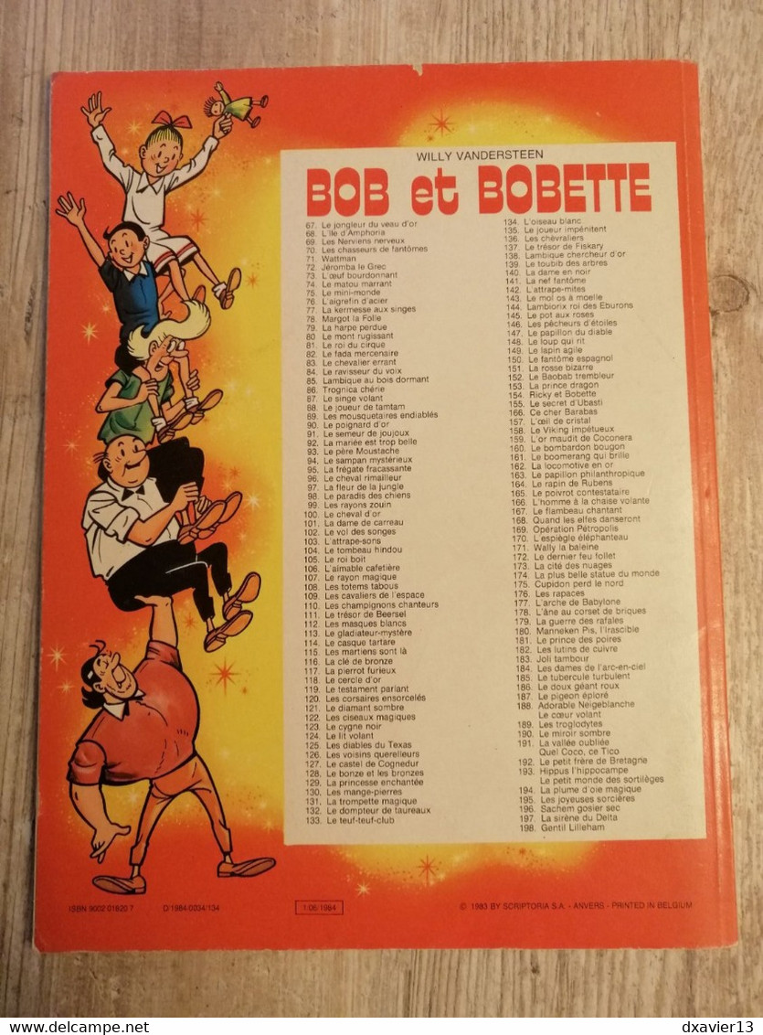 Bande Dessinée - Bob Et Bobette 198 - Gentil Lilleham (1984) - Bob Et Bobette