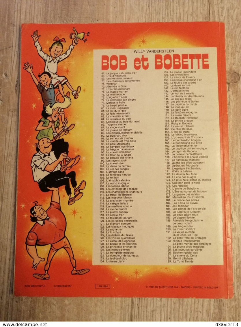 Bande Dessinée - Bob Et Bobette 199 - Le Tumi Timide (1984) - Bob Et Bobette