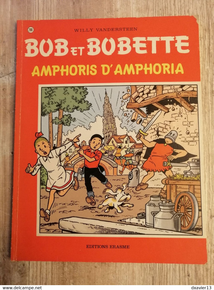 Bande Dessinée - Bob Et Bobette 200 - Amphoris D'Amphoria (1984) - Bob Et Bobette