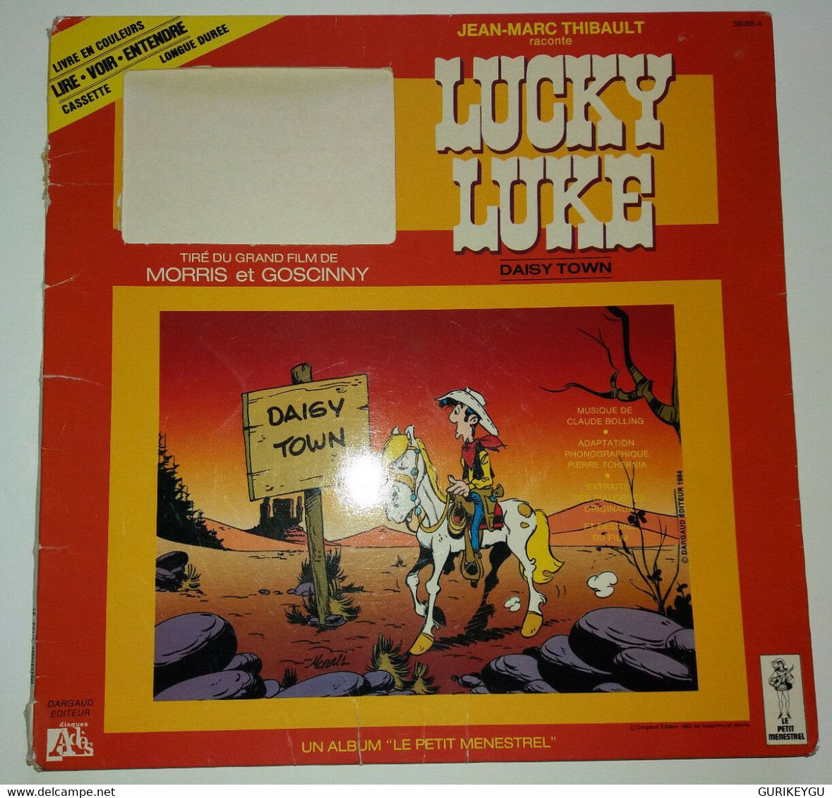 Très Rare LUCKY LUKE Daisy Town Livre Morris Goscinny Le Petit Menestrel 1983 - Lucky Luke