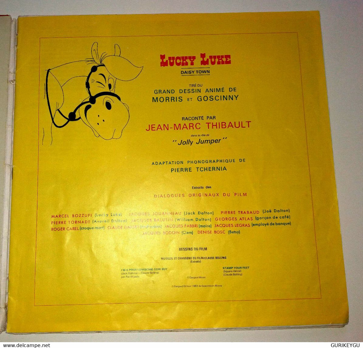 Très Rare LUCKY LUKE Daisy Town Livre Morris Goscinny Le Petit Menestrel 1983 - Lucky Luke