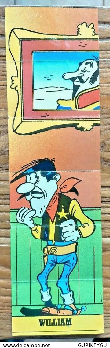 Planche Mini Bd LUCKY LUKE N° 4 William Morris 1984 Vache Grosjean RARE EO - Lucky Luke