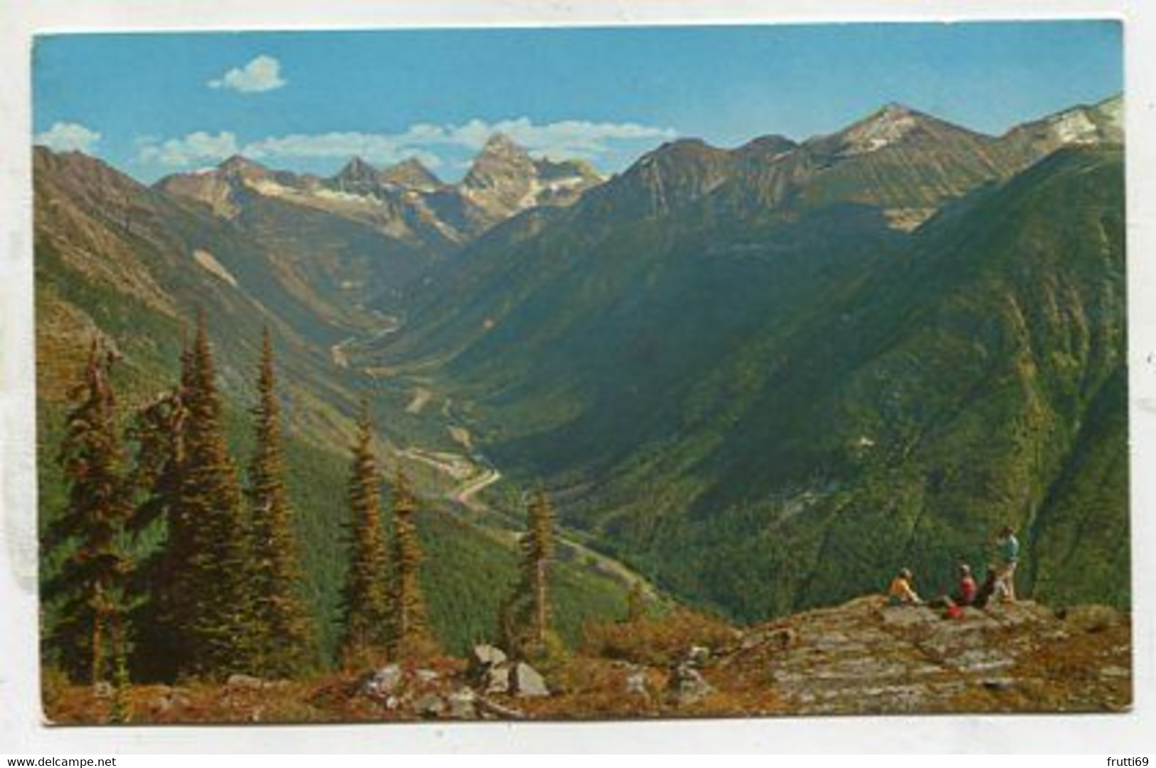 AK 012012 CANADA - Rogers Pass Highway - Cartes Modernes