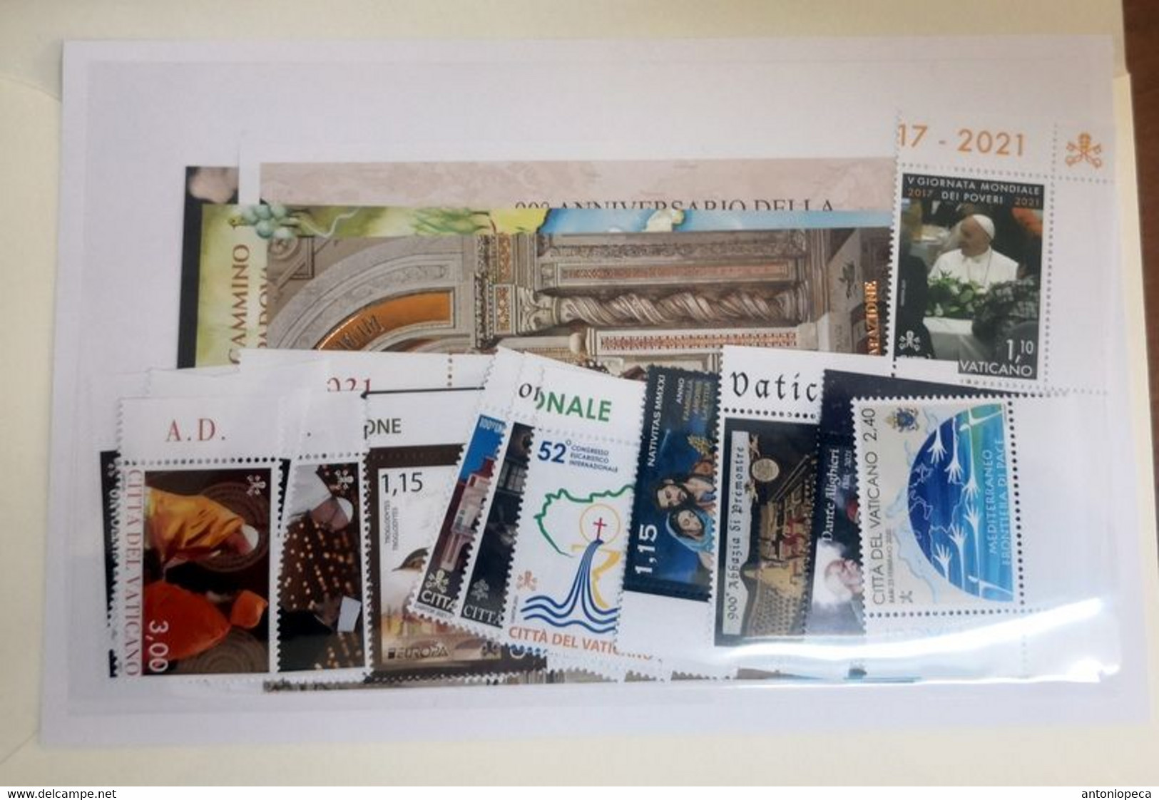 VATICAN 2021, COMPLETE YEAR, MNH** - Unused Stamps