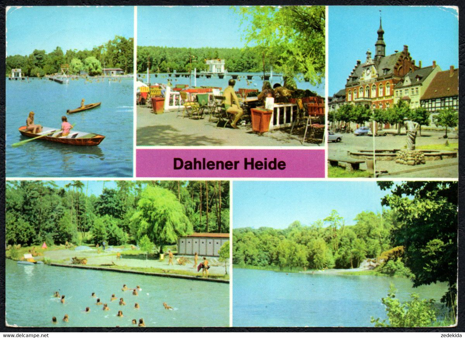 F4787 - Dahlen - Bild Und Heimat Reichenbach - Stempel Landpost Landpoststempel - Dahlen
