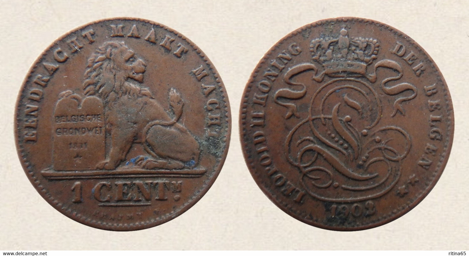 !!! BELGIO 1 CENT 1902 !!! - 1 Cent