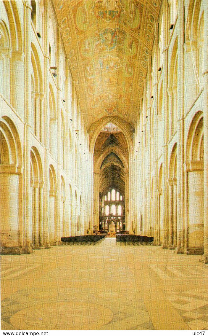- THE NAVE, ELY CATHEDRAL - Scan Verso - - Ely