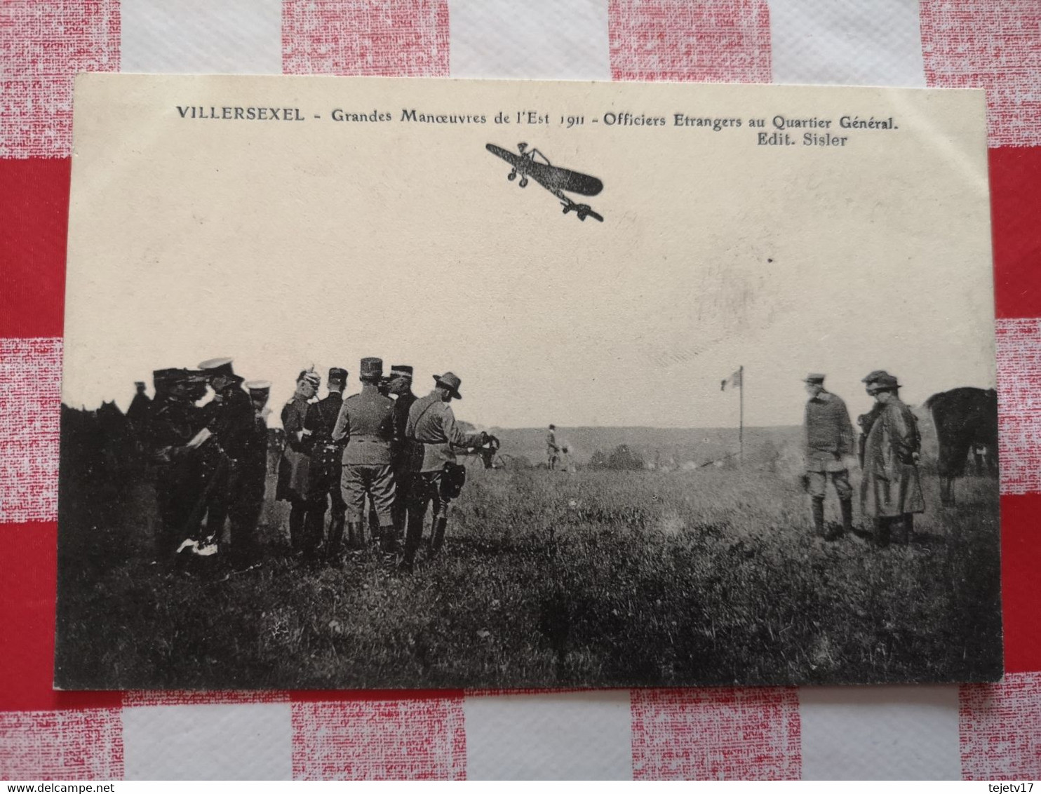 70 Villersexel : Grandes Manœuvres De L'est 1911, Officiers étrangers Au Quartier Général - Sonstige & Ohne Zuordnung